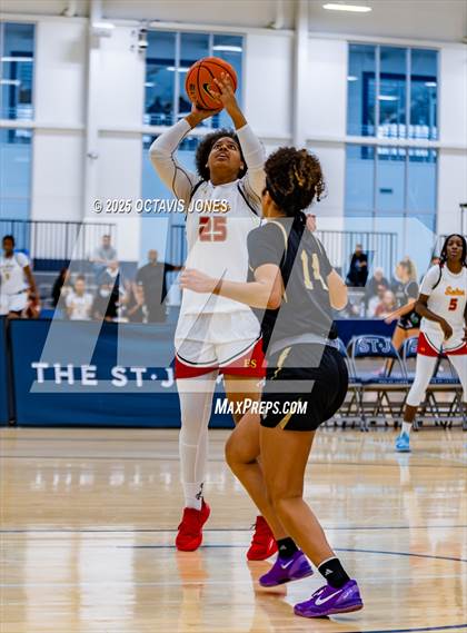 Thumbnail 3 in Catholic vs Elizabeth Seton (The St. James MLK Classic) photogallery.
