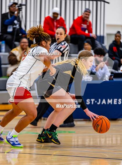 Thumbnail 2 in Catholic vs Elizabeth Seton (The St. James MLK Classic) photogallery.