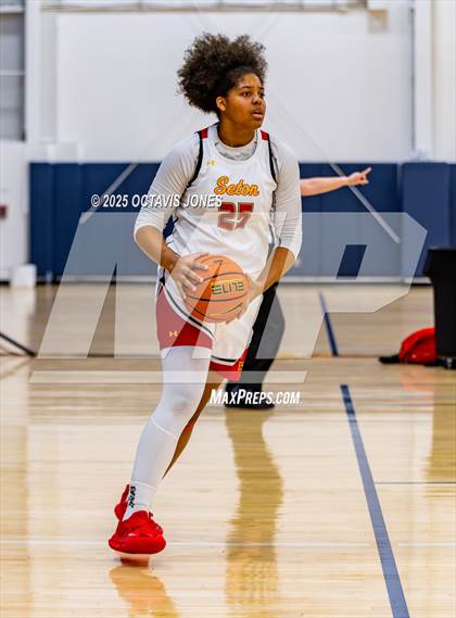 Thumbnail 2 in Catholic vs Elizabeth Seton (The St. James MLK Classic) photogallery.
