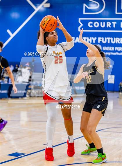 Thumbnail 1 in Catholic vs Elizabeth Seton (The St. James MLK Classic) photogallery.