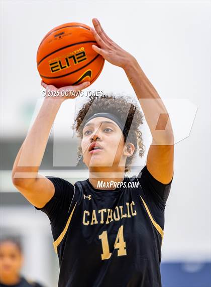 Thumbnail 3 in Catholic vs Elizabeth Seton (The St. James MLK Classic) photogallery.