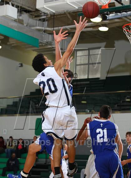 Thumbnail 2 in California Lutheran vs. Rolling Hills Prep photogallery.