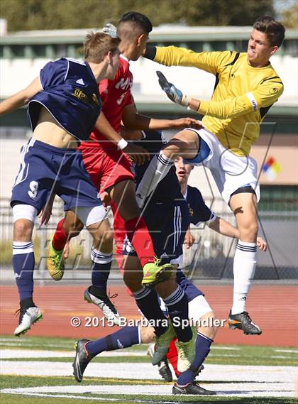 Thumbnail 2 in Mt. Pleasant vs. Leland (CIF CCS D2 Final) photogallery.