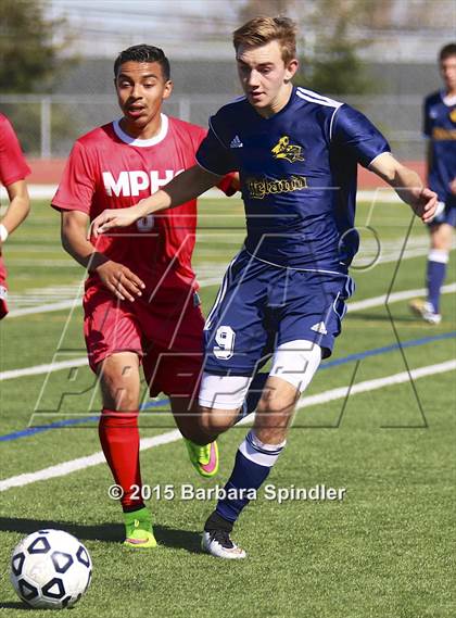Thumbnail 2 in Mt. Pleasant vs. Leland (CIF CCS D2 Final) photogallery.
