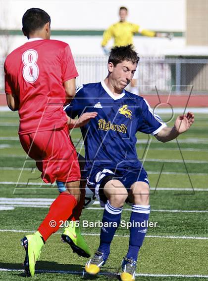Thumbnail 1 in Mt. Pleasant vs. Leland (CIF CCS D2 Final) photogallery.