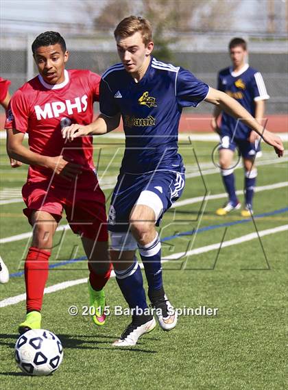 Thumbnail 1 in Mt. Pleasant vs. Leland (CIF CCS D2 Final) photogallery.