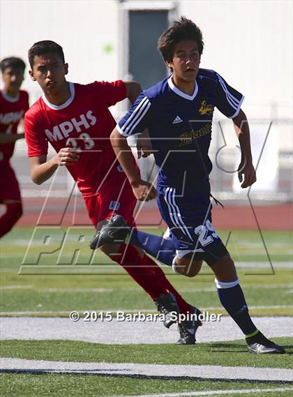 Thumbnail 1 in Mt. Pleasant vs. Leland (CIF CCS D2 Final) photogallery.