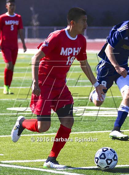Thumbnail 1 in Mt. Pleasant vs. Leland (CIF CCS D2 Final) photogallery.