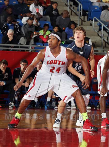 Thumbnail 3 in South Grand Prairie vs. Episcopal School of Dallas (Thanksgiving Hoopfest) photogallery.