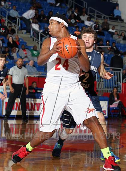 Thumbnail 2 in South Grand Prairie vs. Episcopal School of Dallas (Thanksgiving Hoopfest) photogallery.