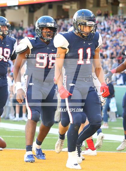 Thumbnail 3 in Allen vs. The Woodlands (UIL 6A Division 1 Region II Semifinals) photogallery.