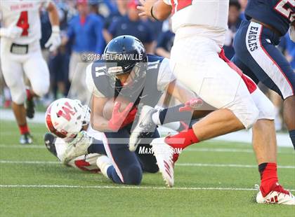 Thumbnail 3 in Allen vs. The Woodlands (UIL 6A Division 1 Region II Semifinals) photogallery.