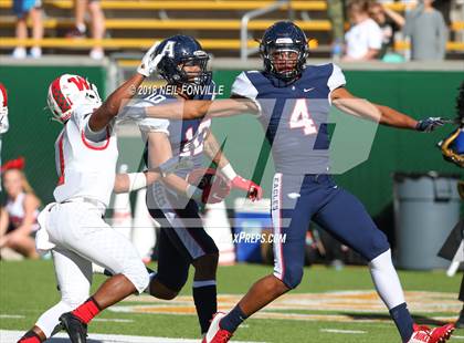 Thumbnail 3 in Allen vs. The Woodlands (UIL 6A Division 1 Region II Semifinals) photogallery.
