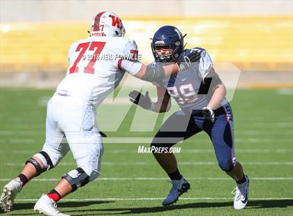 Thumbnail 3 in Allen vs. The Woodlands (UIL 6A Division 1 Region II Semifinals) photogallery.