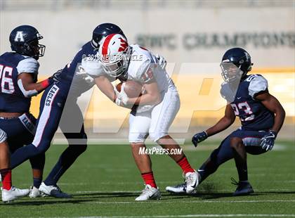 Thumbnail 2 in Allen vs. The Woodlands (UIL 6A Division 1 Region II Semifinals) photogallery.