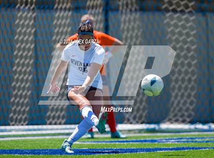 Thumbnail 3 in Prosper vs. Katy Seven Lakes (UIL 6A Soccer Semifinal) photogallery.