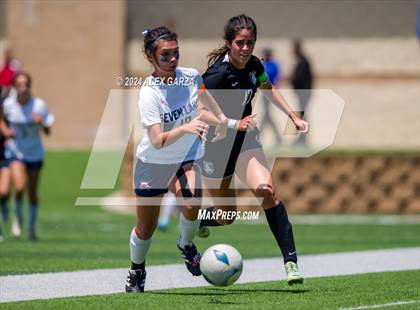 Thumbnail 2 in Prosper vs. Katy Seven Lakes (UIL 6A Soccer Semifinal) photogallery.