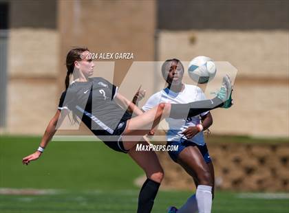 Thumbnail 3 in Prosper vs. Katy Seven Lakes (UIL 6A Soccer Semifinal) photogallery.