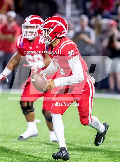 Thumbnail 3 in St. Frances Academy vs. Mater Dei (Trinity League vs. USA Showcase) photogallery.