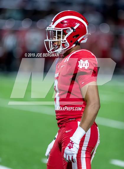 Thumbnail 2 in St. Frances Academy vs. Mater Dei (Trinity League vs. USA Showcase) photogallery.
