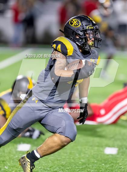 Thumbnail 1 in St. Frances Academy vs. Mater Dei (Trinity League vs. USA Showcase) photogallery.