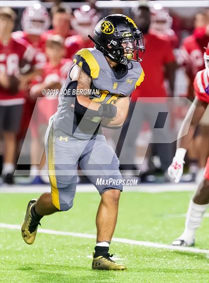 Thumbnail 2 in St. Frances Academy vs. Mater Dei (Trinity League vs. USA Showcase) photogallery.