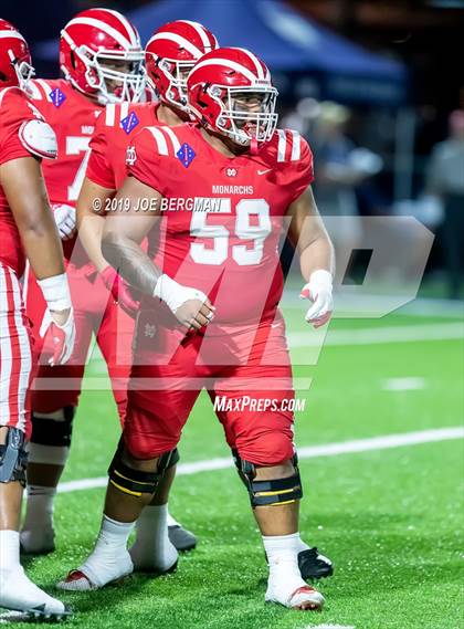 Thumbnail 3 in St. Frances Academy vs. Mater Dei (Trinity League vs. USA Showcase) photogallery.