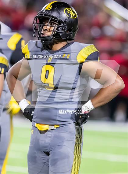 Thumbnail 1 in St. Frances Academy vs. Mater Dei (Trinity League vs. USA Showcase) photogallery.