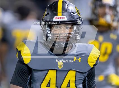 Thumbnail 2 in St. Frances Academy vs. Mater Dei (Trinity League vs. USA Showcase) photogallery.