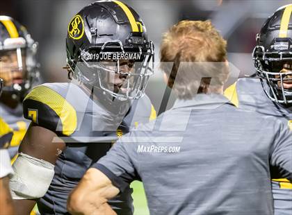 Thumbnail 1 in St. Frances Academy vs. Mater Dei (Trinity League vs. USA Showcase) photogallery.