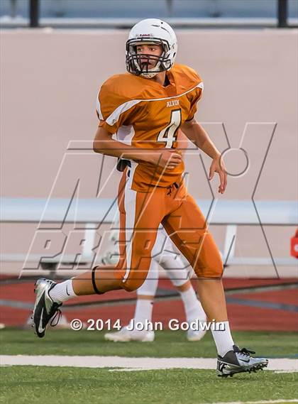 Thumbnail 2 in Alvin Orange Freshmen vs Dobie A Freshmen photogallery.