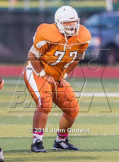 Thumbnail 1 in Alvin Orange Freshmen vs Dobie A Freshmen photogallery.