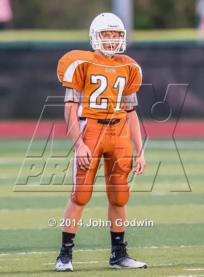 Thumbnail 1 in Alvin Orange Freshmen vs Dobie A Freshmen photogallery.