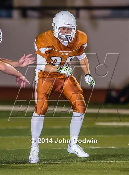 Thumbnail 1 in Alvin Orange Freshmen vs Dobie A Freshmen photogallery.