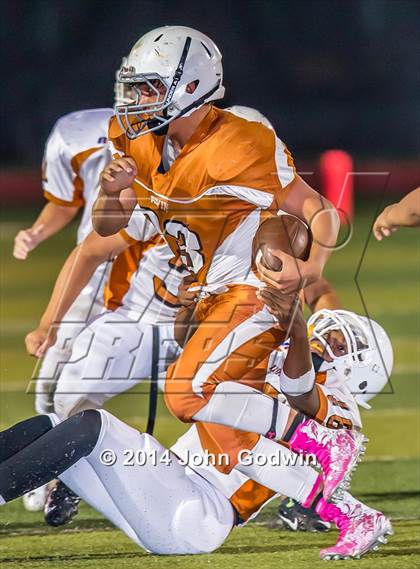 Thumbnail 1 in Alvin Orange Freshmen vs Dobie A Freshmen photogallery.