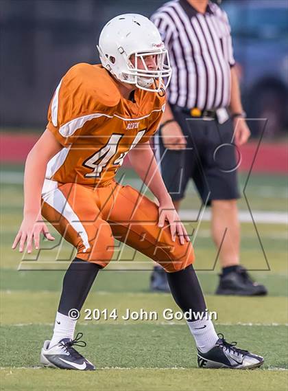 Thumbnail 2 in Alvin Orange Freshmen vs Dobie A Freshmen photogallery.
