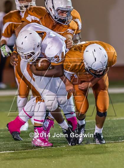 Thumbnail 1 in Alvin Orange Freshmen vs Dobie A Freshmen photogallery.