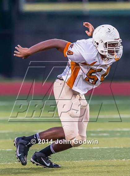 Thumbnail 1 in Alvin Orange Freshmen vs Dobie A Freshmen photogallery.