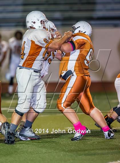 Thumbnail 3 in Alvin Orange Freshmen vs Dobie A Freshmen photogallery.