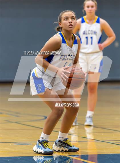 Thumbnail 3 in San Leandro vs. Foothill (Newark Optimist Club Holiday Classic) photogallery.