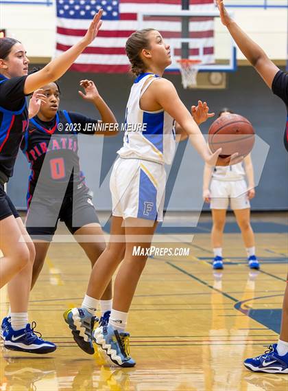 Thumbnail 3 in San Leandro vs. Foothill (Newark Optimist Club Holiday Classic) photogallery.