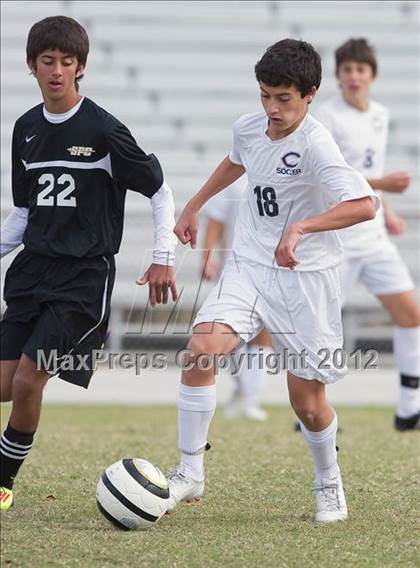 Thumbnail 1 in St. Petersburg Catholic vs Columbus photogallery.