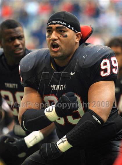 Thumbnail 1 in Trinity vs. Allen (Texas 5A D1 Region 1 Final) photogallery.
