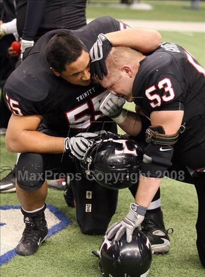 Thumbnail 2 in Trinity vs. Allen (Texas 5A D1 Region 1 Final) photogallery.