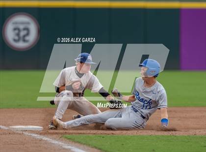 Thumbnail 1 in Brock vs. Robinson (UIL 4A D2 Baseball Final) photogallery.