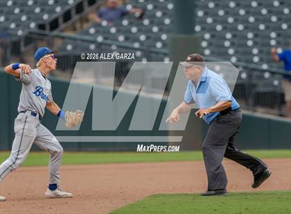 Thumbnail 3 in Brock vs. Robinson (UIL 4A D2 Baseball Final) photogallery.