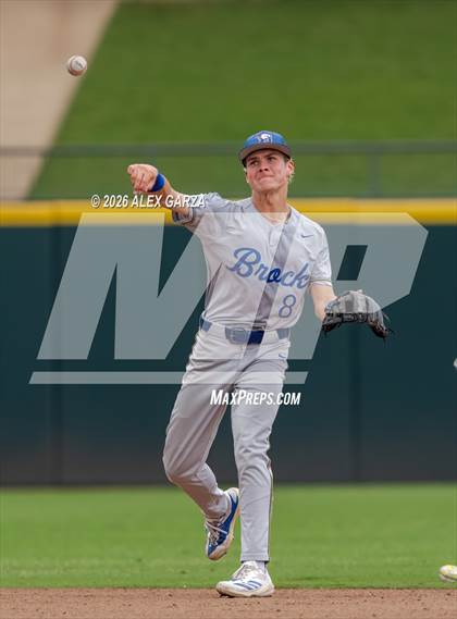 Thumbnail 1 in Brock vs. Robinson (UIL 4A D2 Baseball Final) photogallery.