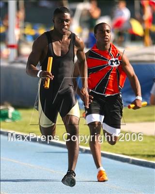 Thumbnail 2 in CIF State Championships - 400m Relay (Boys - Friday) photogallery.