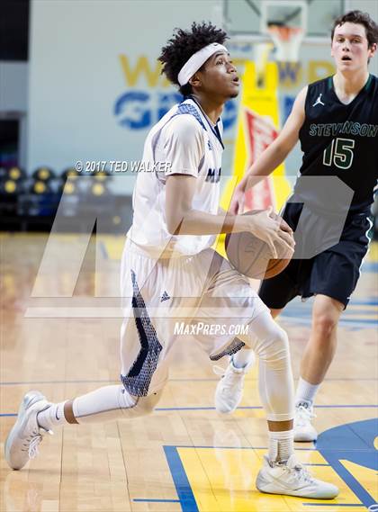 Thumbnail 3 in Stevenson vs. Aptos (Warriors Nor-Cal Invitational) photogallery.