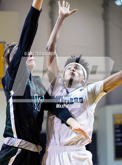 Thumbnail 1 in Stevenson vs. Aptos (Warriors Nor-Cal Invitational) photogallery.